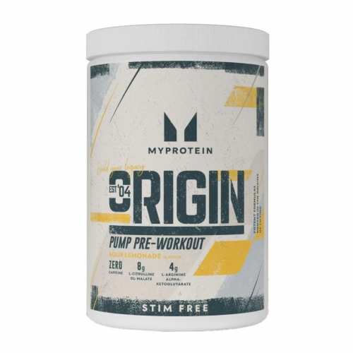 Origin Pre Workout Stim-Free Sour - 30 serv Lemonade Origin Pre Workout Stim-Free Sour - 30 serv Lemonade