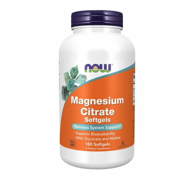 Magnesium Citrate 134mg - 180 sgels