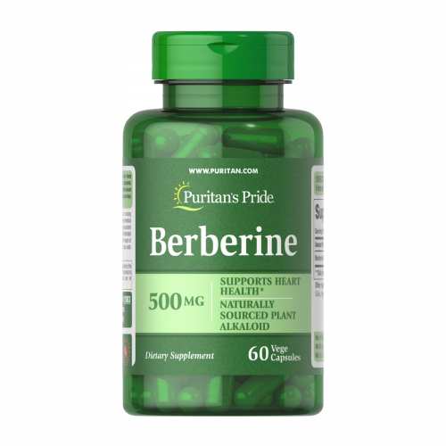 Berberine 500mg - 60 caps (Пошкоджена банка)