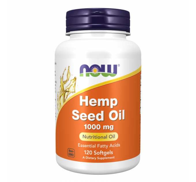 Hemp Seed Oil 1000 mg - 120 Softgels