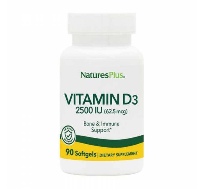 Vitamin D3 2500 IU - 90 softgels