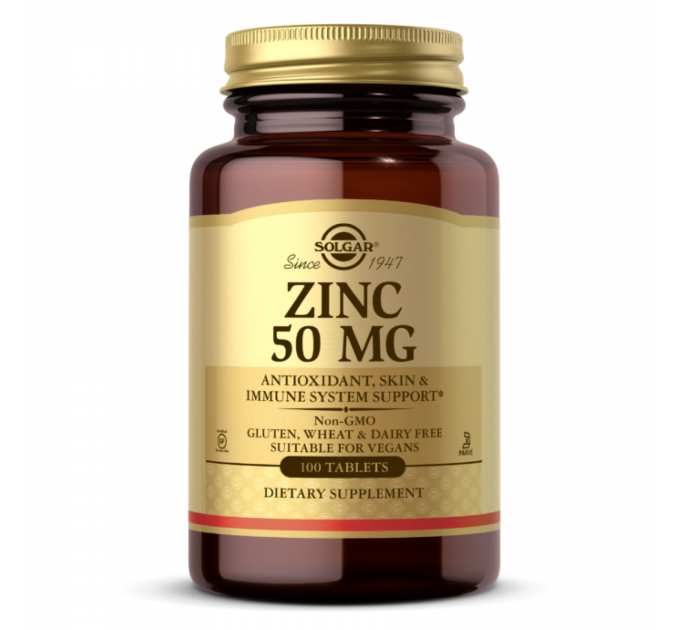 Zinc 50mg - 100 tabs