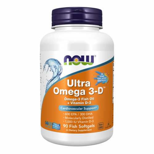 Ultra Omega 3-D Softgels - 90 softgels (Без етикетки)