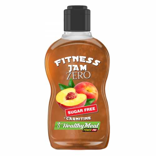 Fitnes Jam Sugar Free + L Carnitine - 200g Peach (Пошкоджена етикетка)