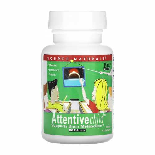 Attentive Child™ - 60 tabs (Пошкоджена етикетка)