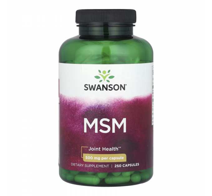 MSM 500mg - 250 caps