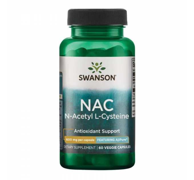 N-Acetyl L-Cysteine 600 mg - 60 caps