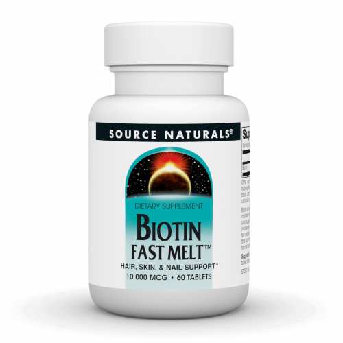 Biotin Fast Melt 10000 mcg - 60 tabs (Пошкоджена етикетка)