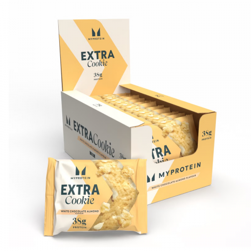 Extra Cookie - 12x75g White Chocolate Almond Extra Cookie - 12x75g White Chocolate Almond
