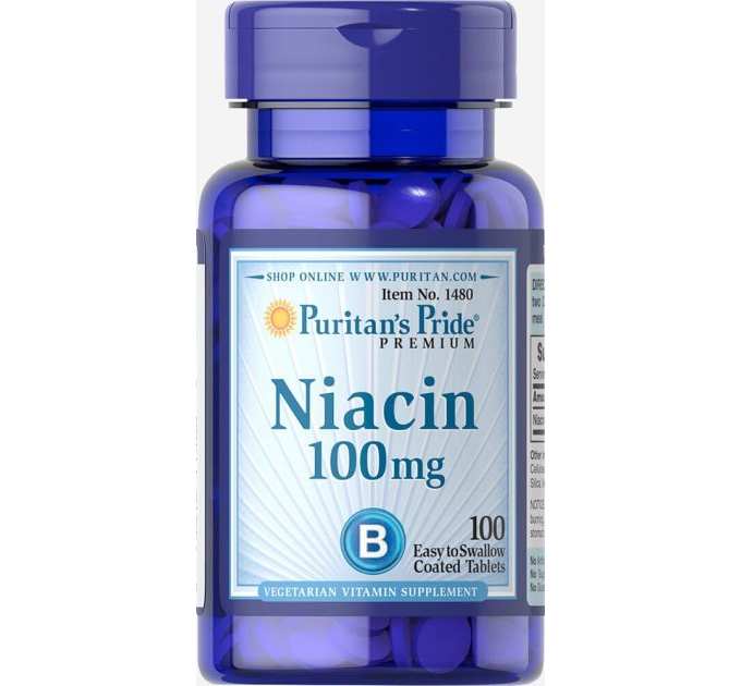 Niacin 100mg - 100tabs