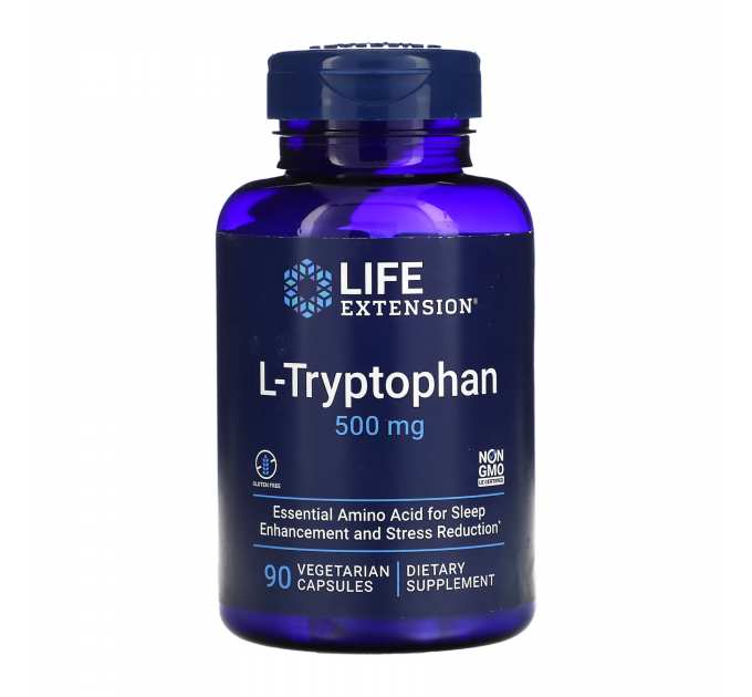 L-Tryptophan 500mg - 90 vcaps