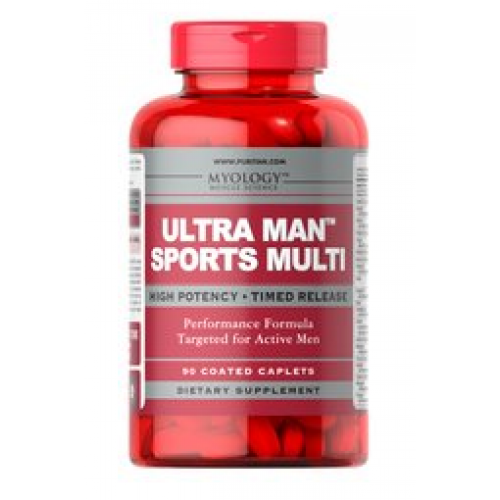 Myology™ Ultra Man™ Sports Multivitamins - 90 Coated Caplets