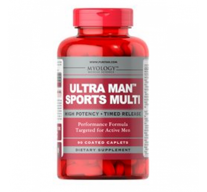 Myology™ Ultra Man™ Sports Multivitamins - 90 Coated Caplets