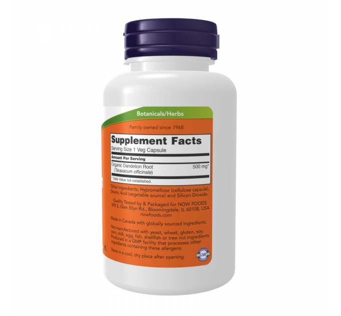 Dandelion Root 500 mg - 100 vcaps