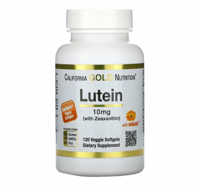 Lutein 10mg - 120 veg softgels