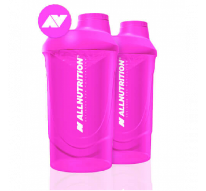 Shaker - 600ml Super Pink 2LOGO