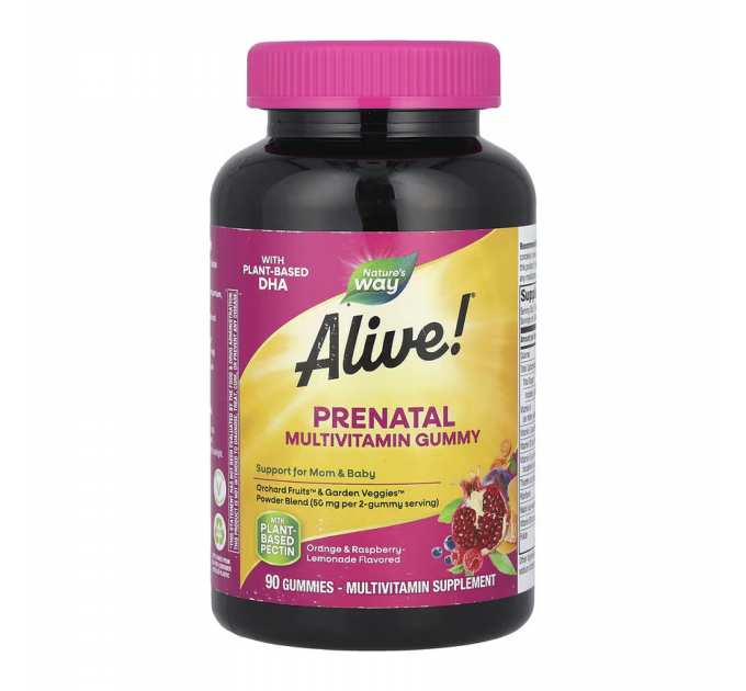Alive!® Prenatal Multivitamin Gummy - 90 gummies