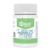 Zinc Glycinate 25 with Copper - 100 tabs