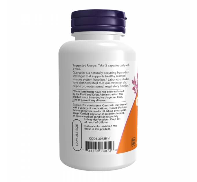 Quercetin 500mg - 100 vcaps