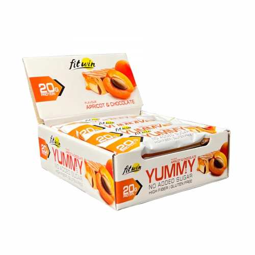 YummY - 12x55g Apricot Chocolate