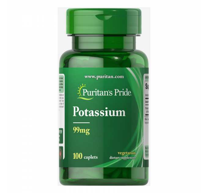 Potassium 99 mg - 100 Caps