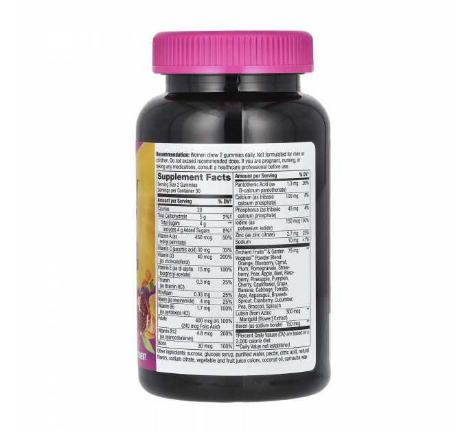 Alive!® Womens 50+ Multi Gummy - 60 gummies