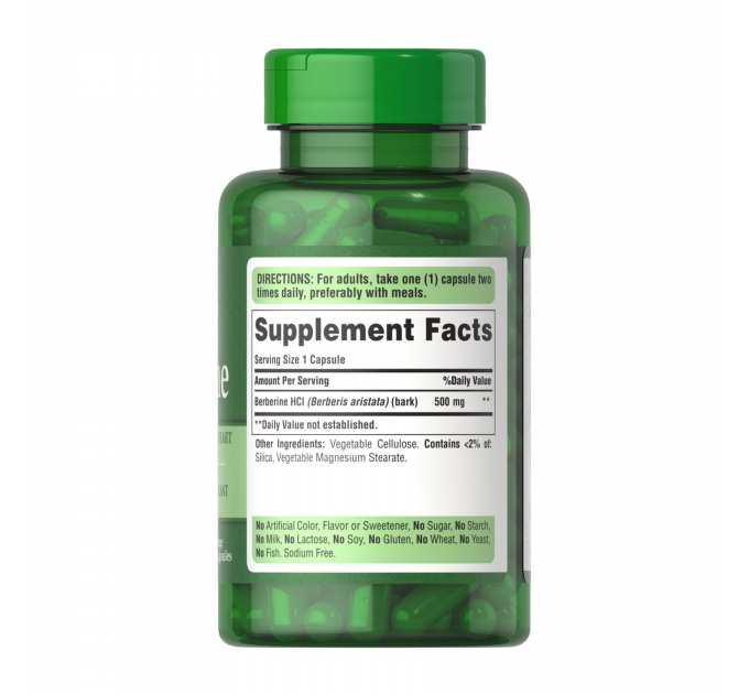Berberine 500mg - 60 caps