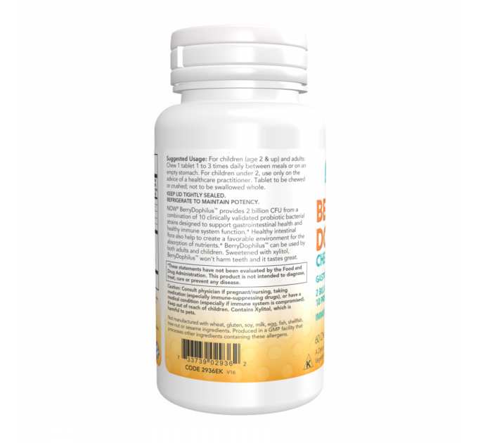 Berrydophilus 2 Billion - 60 lozenges