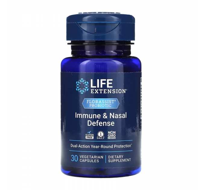 FLORASSIST® Probiotic Immune & Nasal Defense - 30 vcaps