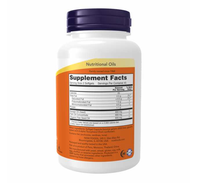 Super Omega 3-6-9 1200 mg - 90 sgels