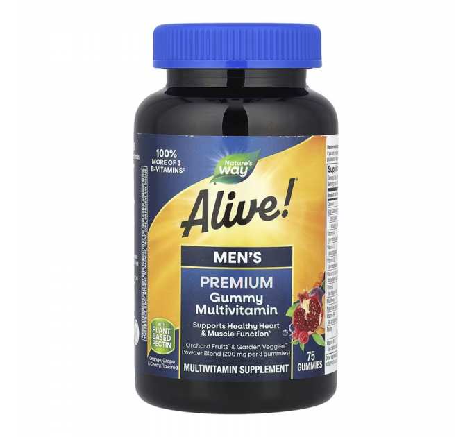 Men's Premium Gummies Multivitamin - 75 gummies