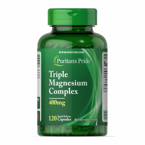 Triple Magnesium Complex 400mg - 120 caps (Пошкоджена банка)
