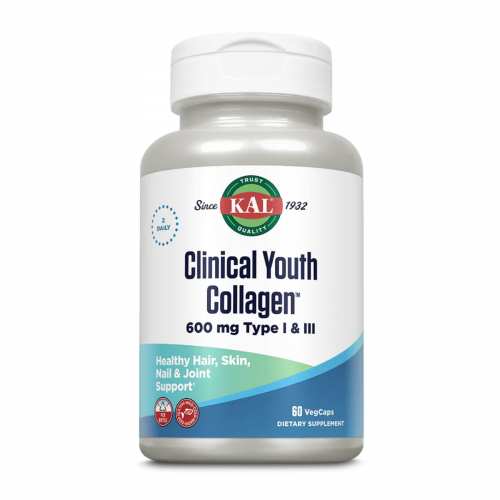 Clinical Youth Collagen I&III 600mg - 60 vcaps (Без етикетки)