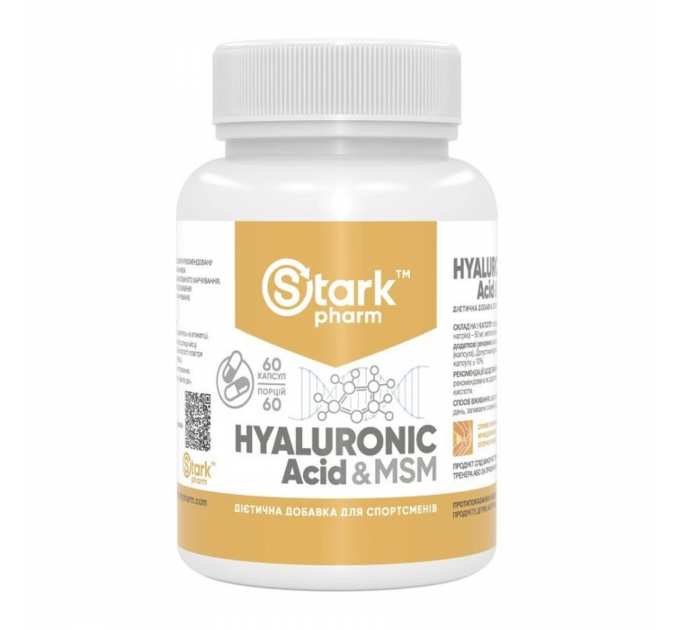 Hyaluronic Acid & MSM 50mg - 60caps