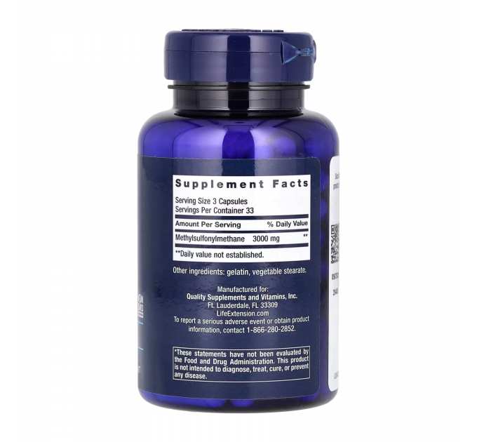 MSM 1000 mg - 100 caps