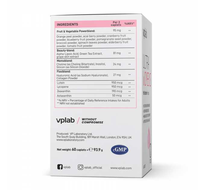 Ultra Women's Multivitamin Formula - 60caps