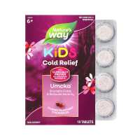Umcka Coldcare Cherry Kids -10 chew tabs Umcka Coldcare Cherry Kids -10 chew tabs