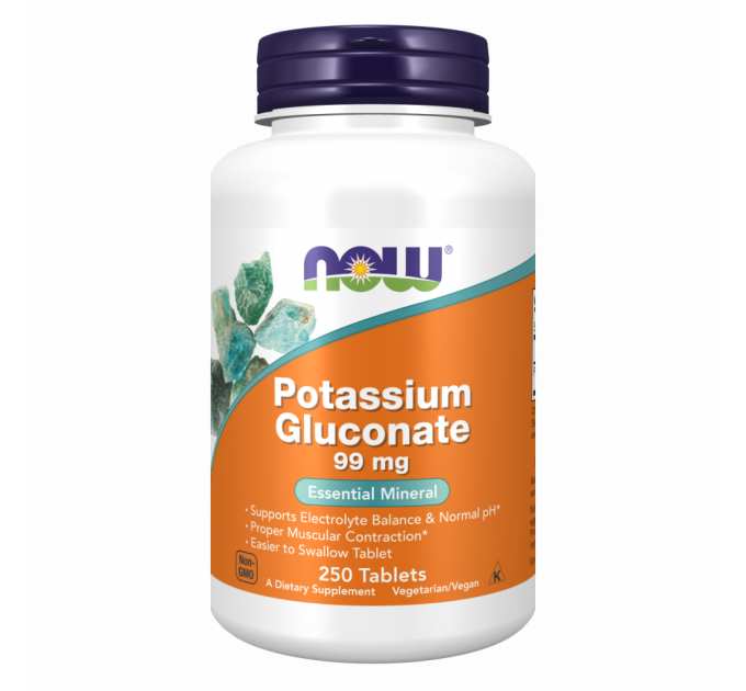 Potassium Gluconate 99mg - 250 tabs