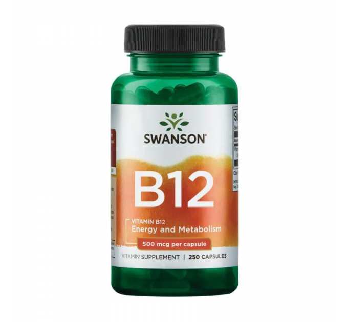 Vitamin B12 500 mcg - 250caps