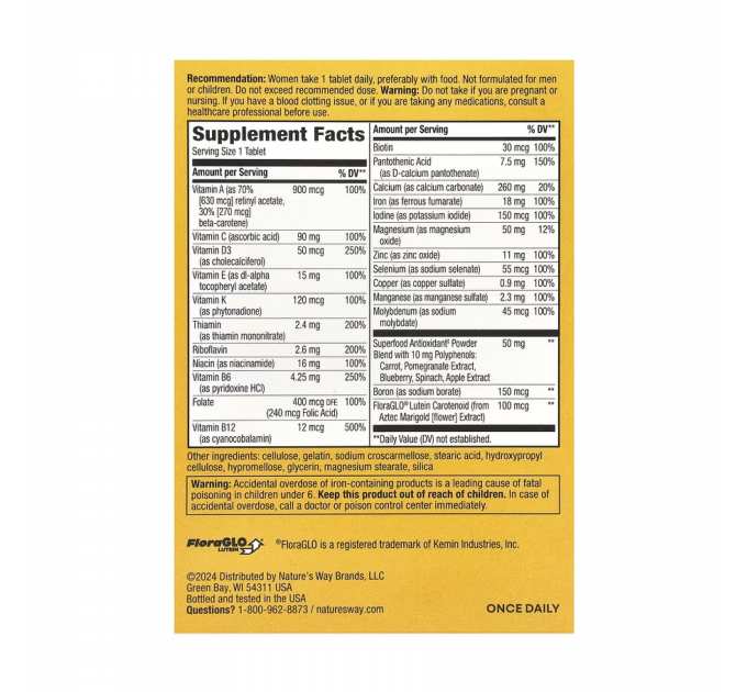 Alive!® Women's Complete Multivitamin - 50 tabs