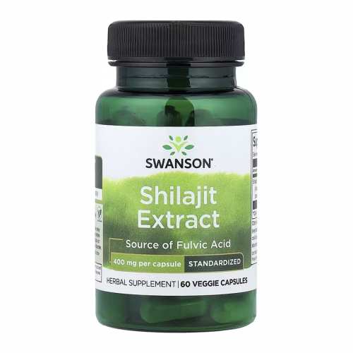 Shilajit Extract Standardized 400 mg - 60 vcaps