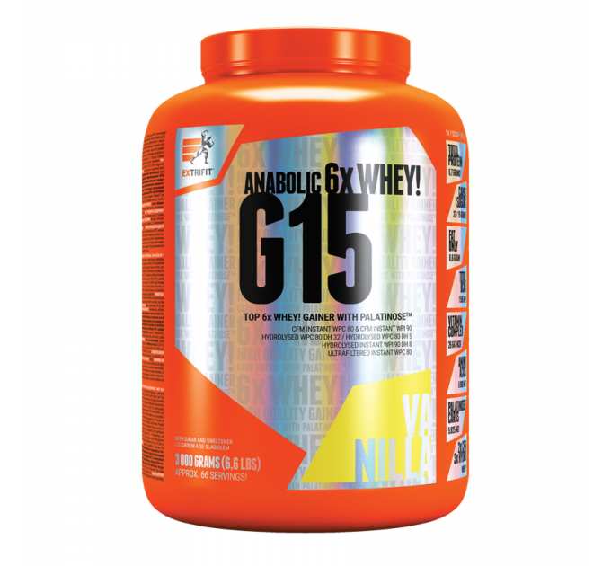 G15 Anabolic Gainer - 3000g Vanilla