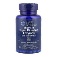 Enhanced Super Digestive Enzymes and Probiotics - 60 vcaps