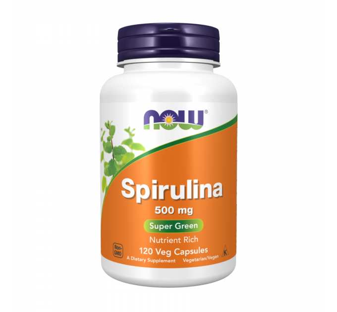 Spirulina 500 mg - 120 vcaps