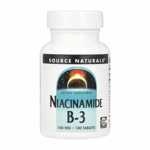 Niacinamide B-3 100 mg - 100 tabs