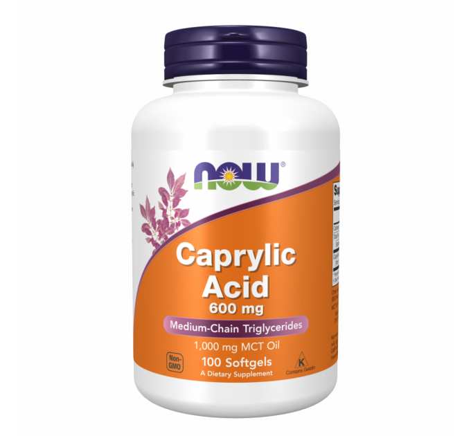 Caprylic Acid 600mg - 100 sgels