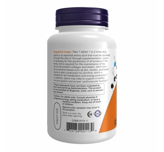 L-Lysine 1000mg - 250 tabs
