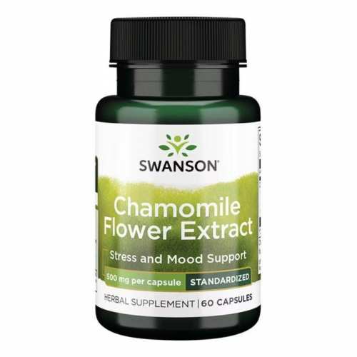 Chamomile Flower Extract Standardized Apigenin 500 mg - 60caps