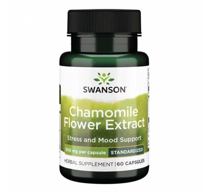 Chamomile Flower Extract Standardized Apigenin 500 mg - 60caps