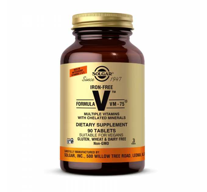 Iron-Free Formula VM-75® - 90 tabs